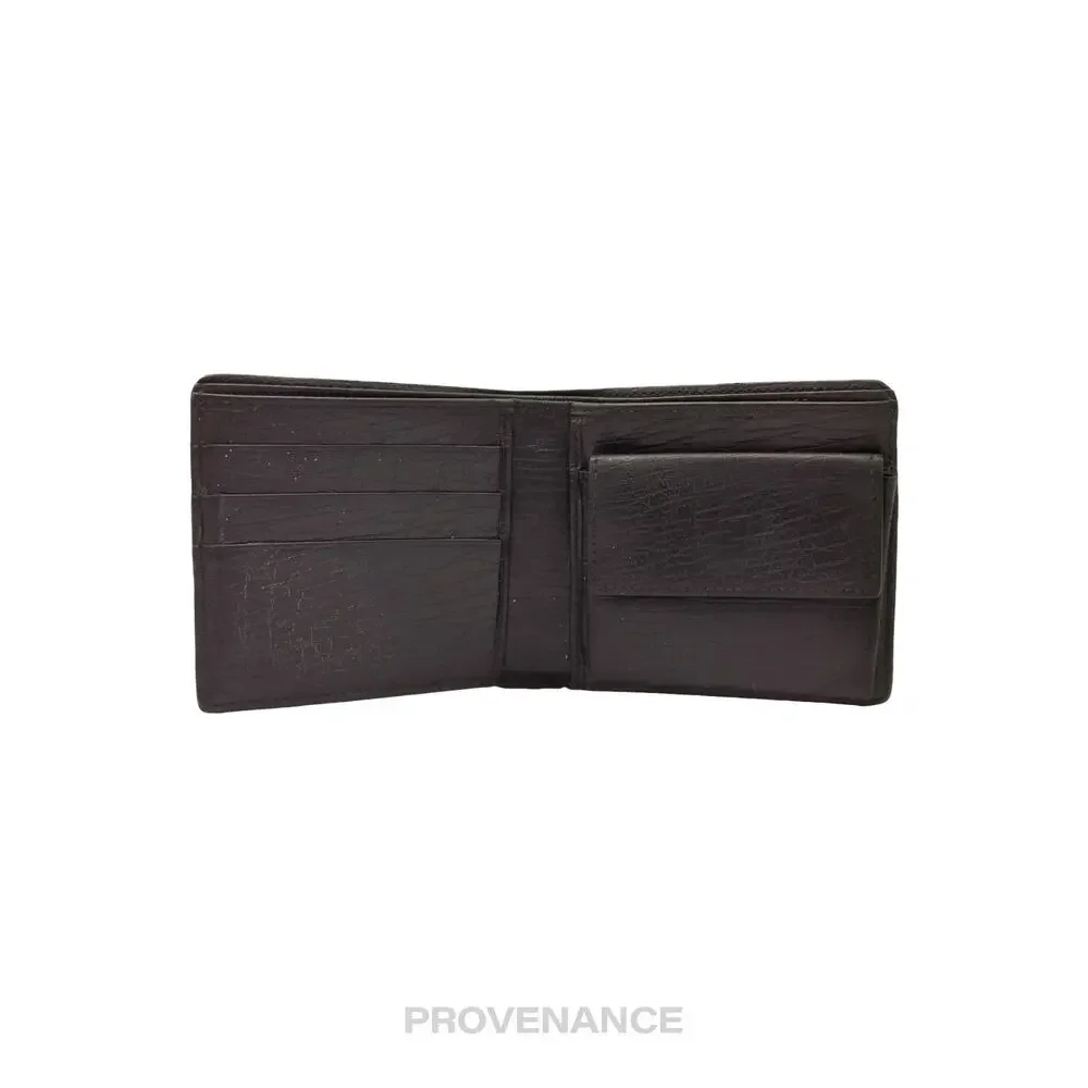 🔴 Gucci GG Supreme Bifold Wallet - Black